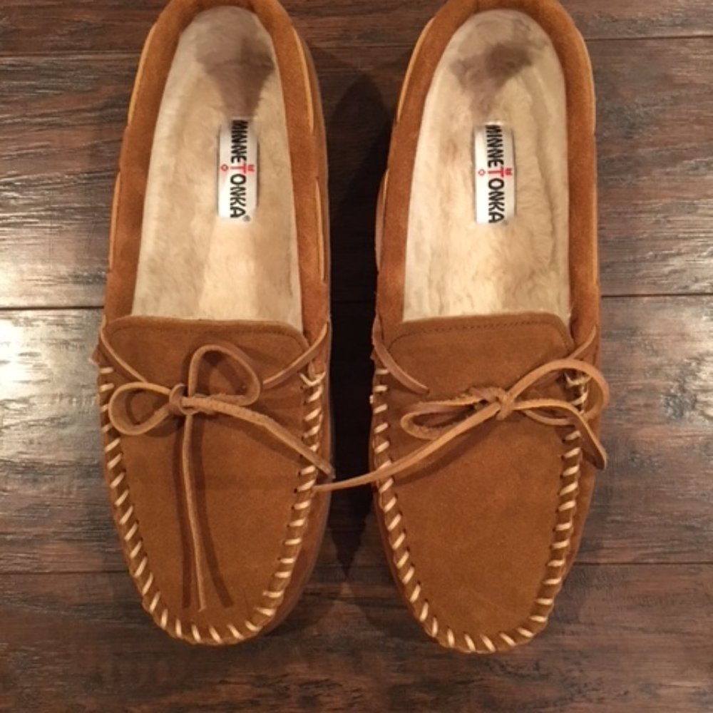 Men's Minnetonka Slippers 12W